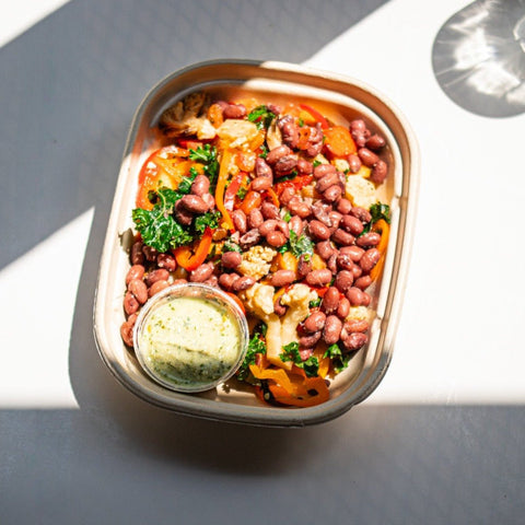 Peruvian sweet potato bowl - Clean Slate Food Co.