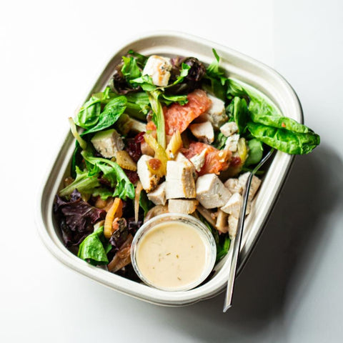 Fennel Citrus Salad with Chicken Breast - Clean Slate Food Co.