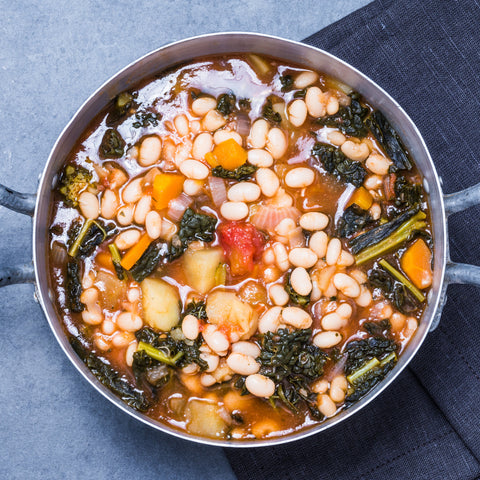 tuscan white bean soup with italian sausage - Clean Slate Food Co.