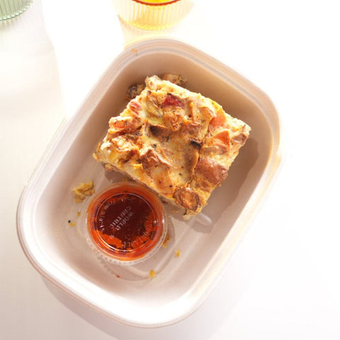 chorizo egg bake - Clean Slate Food Co.