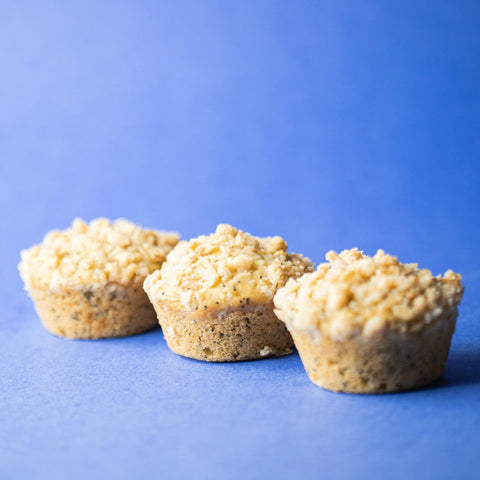lemon poppyseed muffins - Clean Slate Food Co.
