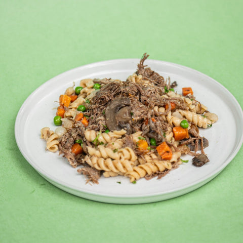 beef stroganoff pasta - Clean Slate Food Co.