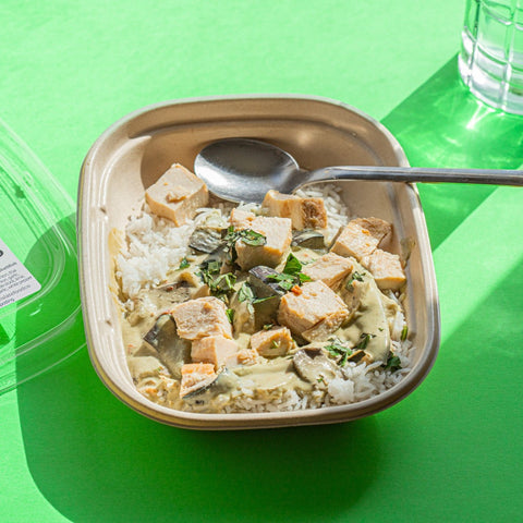 Thai panang curry with chicken - Clean Slate Food Co.