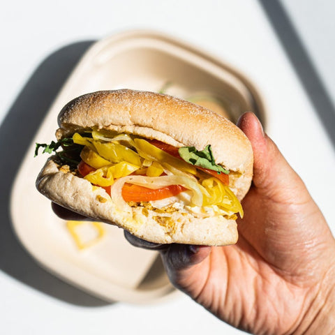 Italian chicken melt sandwich - Clean Slate Food Co.