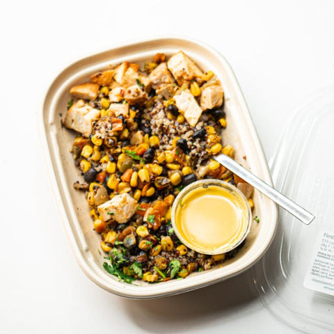 Fiesta Grain Bowl with Chicken - Clean Slate Food Co.