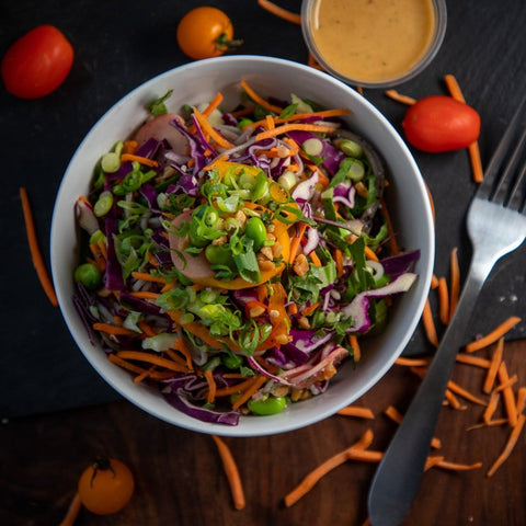 Crunchy Peanut Grain Salad - Clean Slate Food Co.