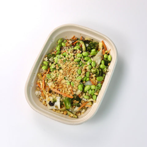 Edamame Egg Roll in a Bowl
