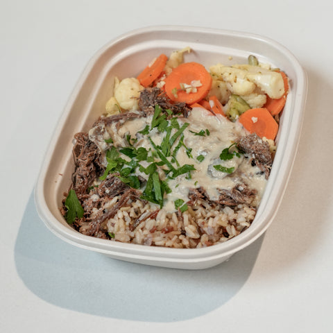 braised beef marsala - Clean Slate Food Co.